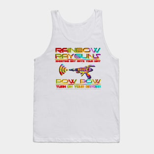 Rainbow - Raygun - Gaydar Tank Top